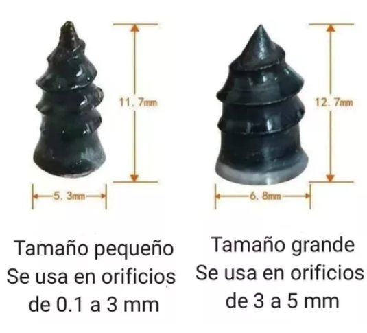 Miniatura 1 de KITx20 tornillo despincha llantas DROPS*